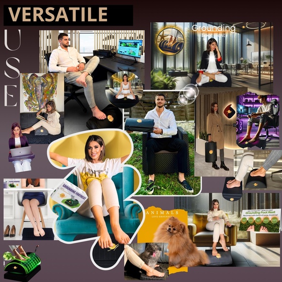 World's First Grounding Foot Rest — Revolutionary Technology that combines the - Picture 2 of 2